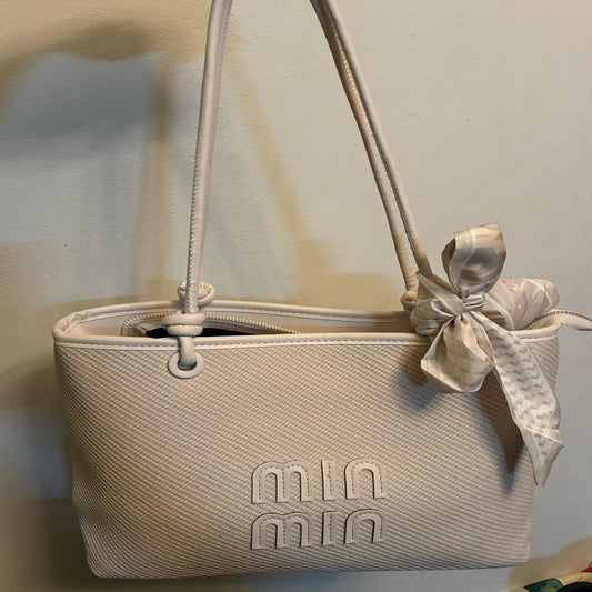 Handbag Min Min - White